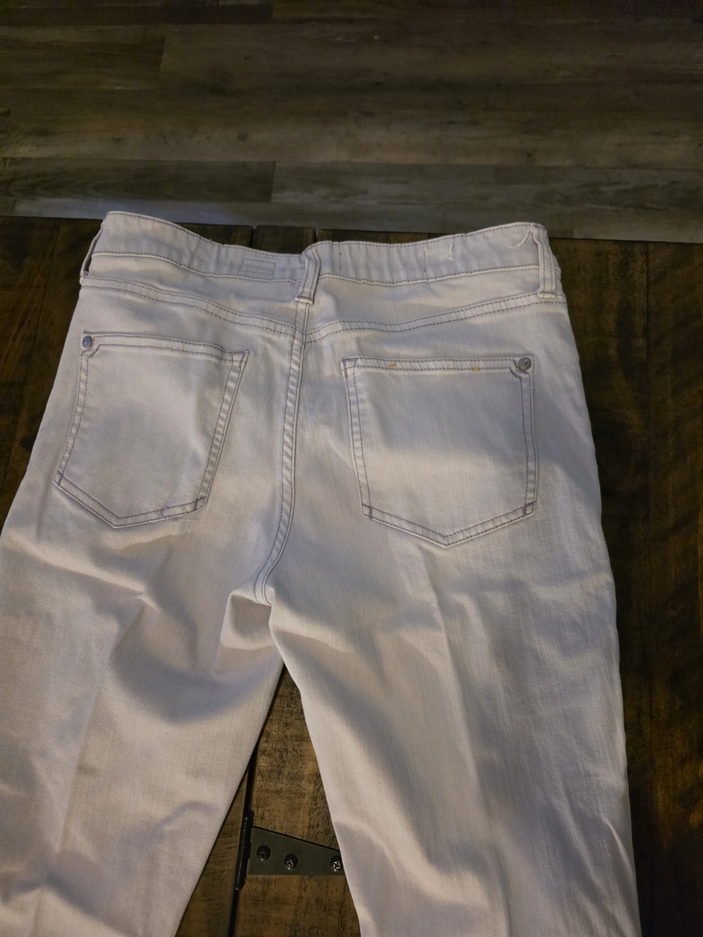 Women’s White Slim Jeans - Picture 3 of 7